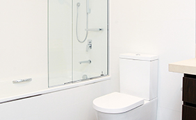 Fixed and Folding Bath Screens