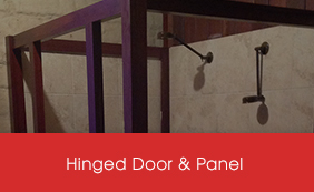 Framed Hinged Door Screens