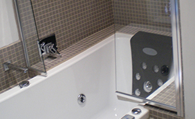 Custom Semi-Frameless Screens
