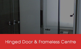 Semi-Frameless Hinged Door Screens